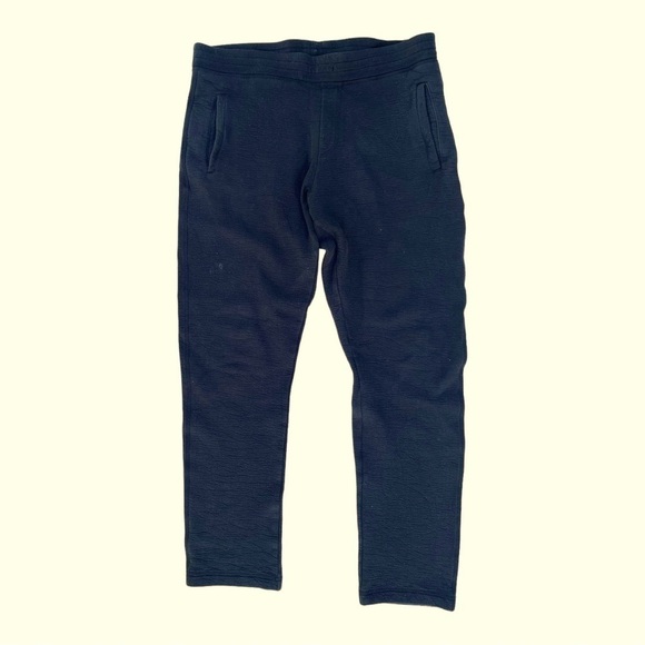 💎 Lanvin Men’s Navy‎ Blue Cotton Joggers – Size M 🧵🇫🇷